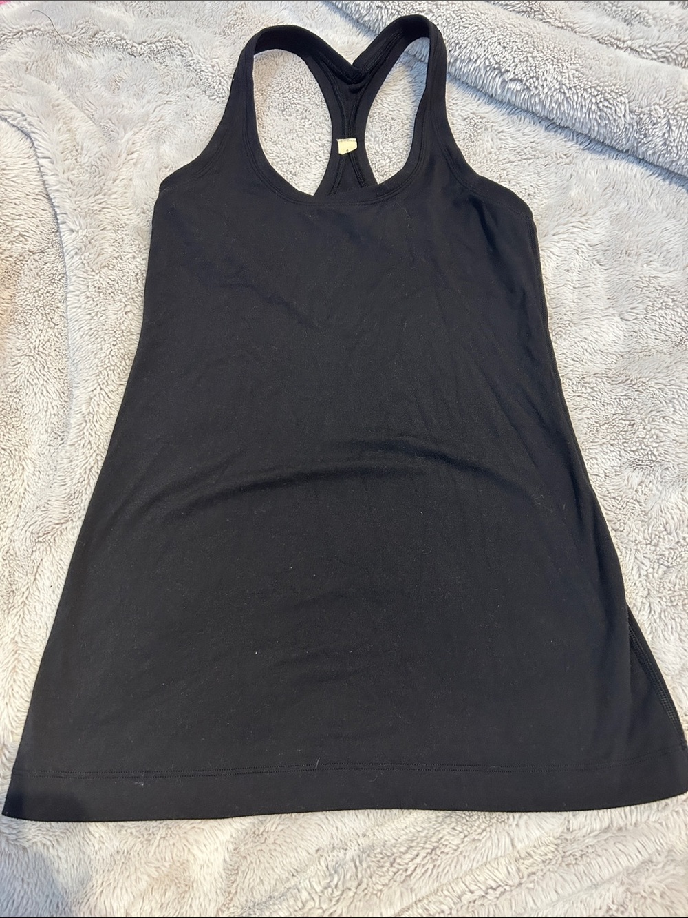 lululemon athletica Black Racerback Tank